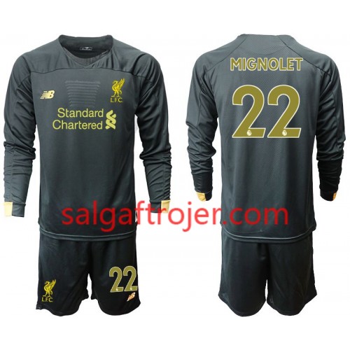 Liverpool Fodboldtrøjer MIGNOLET 22 Målmand Børn Hjemmebanesæt 2019/20 Langærmet Liverpool Fodboldtrøjer MIGNOLET 22 Målmand Børn Hjemmebanesæt 2019/20 Langærmet